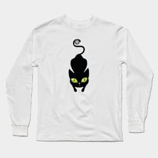 Black CAT Long Sleeve T-Shirt